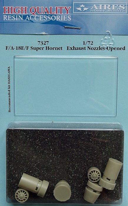 1/72 F/A-18E/F Super Hornet exh.nozzles open (HAS)