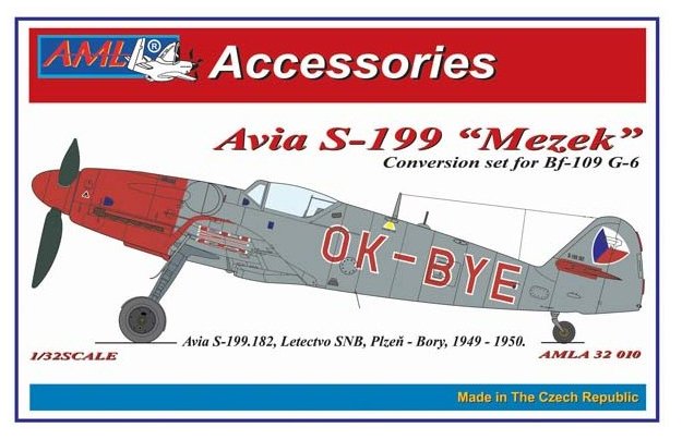 1/32 Avia S-199 'Mezek' Conv.set - 3x camo (REV)