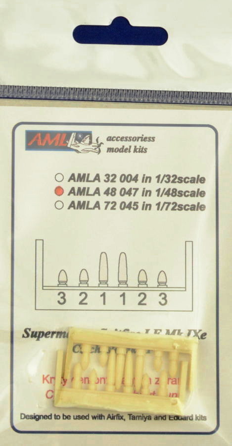 1/48 S.Spitfire LF Mk.IXe - cover barrels w/o guns