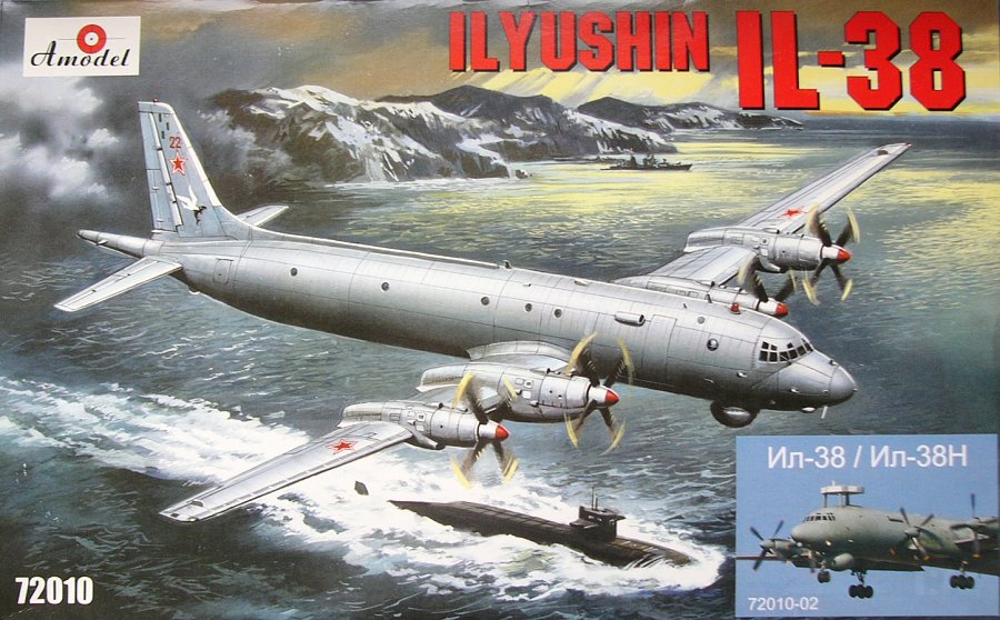 1/72 Ilyushin IL-38N (incl. decals IL-38/38N)