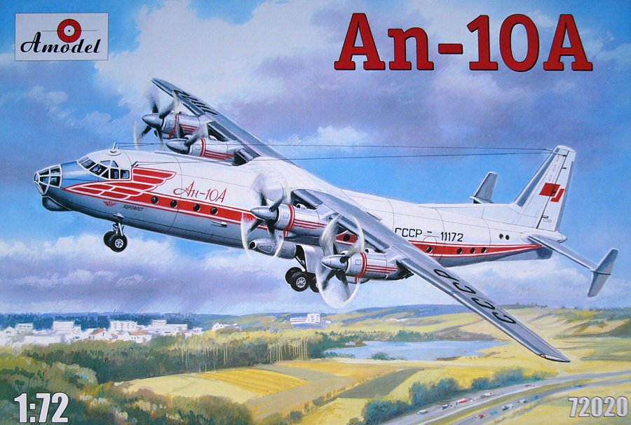 1/72 An-10 (complete plastic model) 