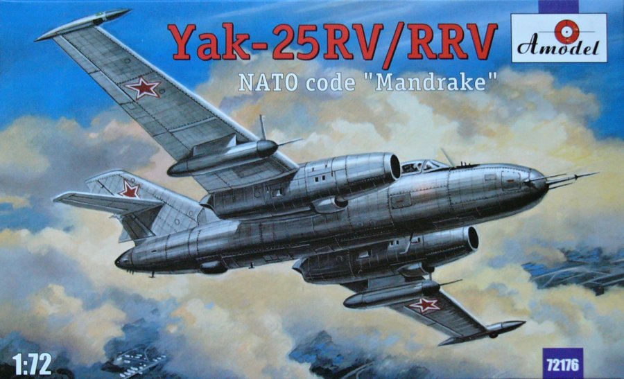 1/72 Yak-25RV/RVV NATO code 'Mandrake'