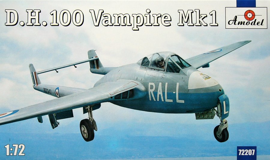 1/72 D.H. 100 Vampire Mk.1