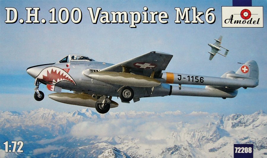 1/72 D.H. 100 Vampire Mk.6