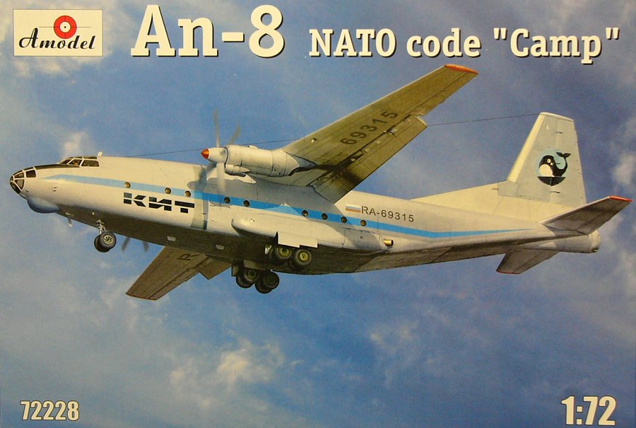 1/72 Antonov An-8 Civil (NATO code 'CAMP')