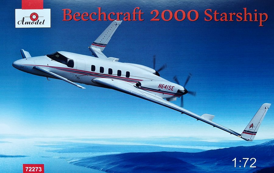 1/72 Beechcraft 2000 Starship (N641SE)