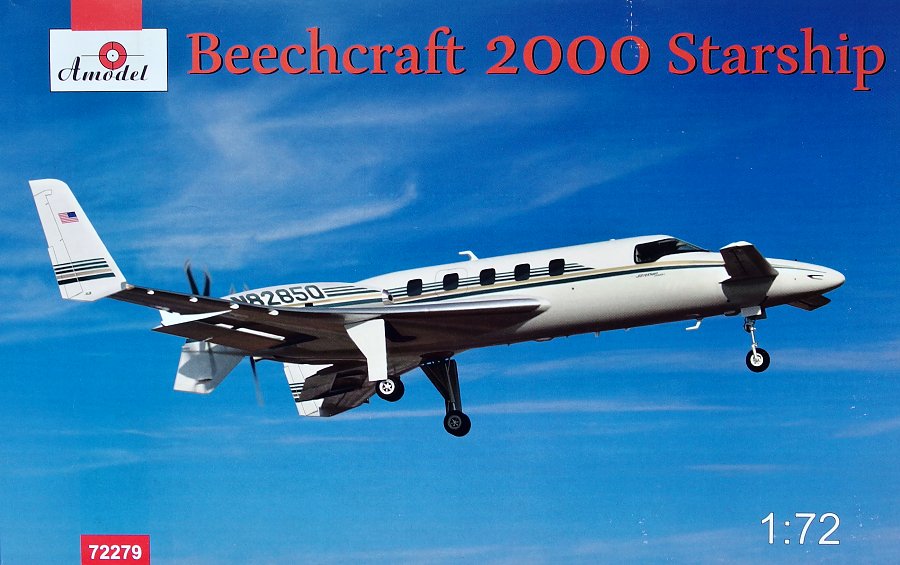 1/72 Beechcraft 2000 Starship (N8285Q)