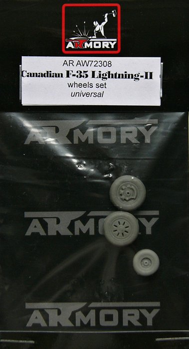 1/72 Canadian F-35 Lightning-II wheels set 