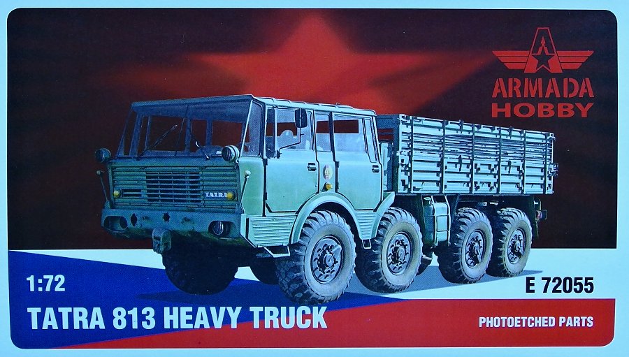 1/72 TATRA 813 Heavy Truck (resin kit & PE)