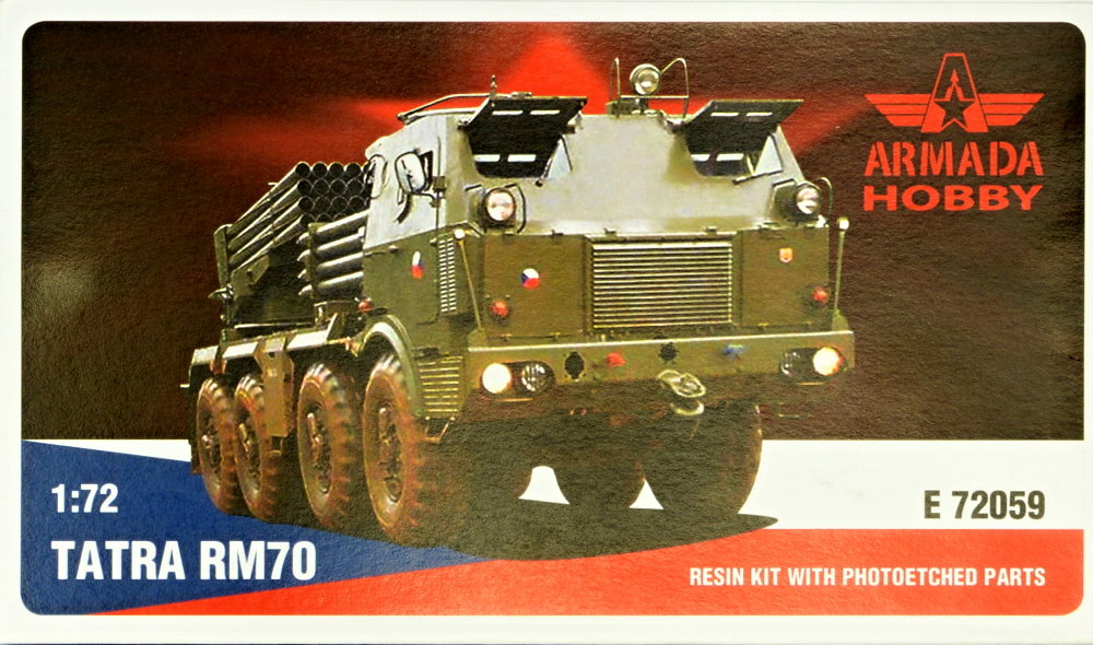 1/72 TATRA RM70 (resin kit & PE)