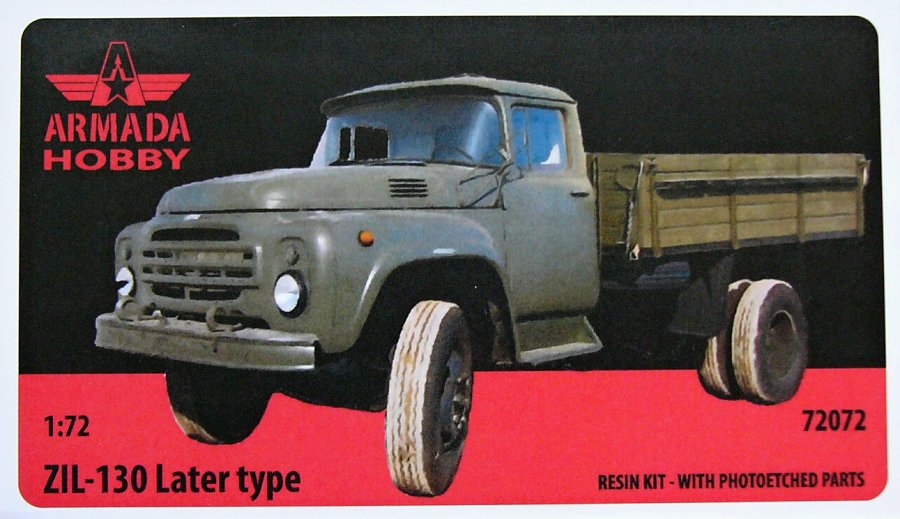 1/72 ZIL-130 Later type (resin kit w/ PE)