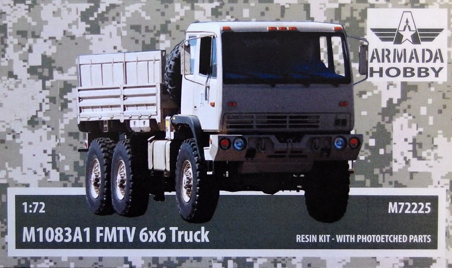 1/72 M1083A1 FMTV 6x6 Truck (resin kit & PE parts)