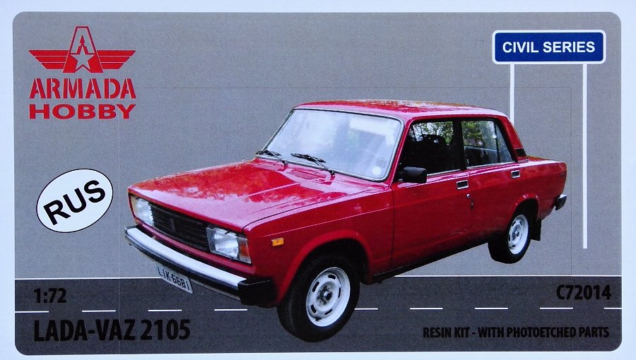 1/72 LADA-VAZ 2105 (civil series)