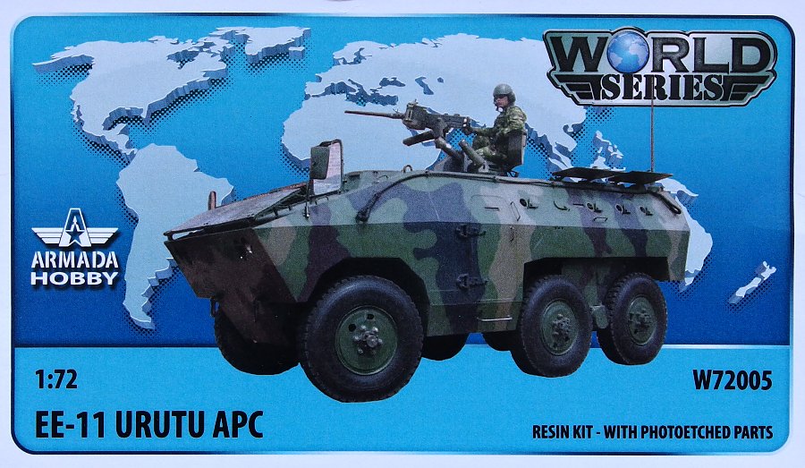 1/72 EE-11 URUTU APC (resin kit & PE parts)