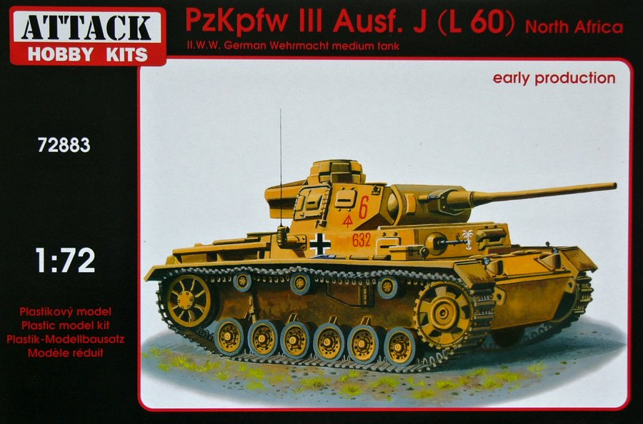 1/72 PzJpfw III Ausf.J (L 60) North Africa