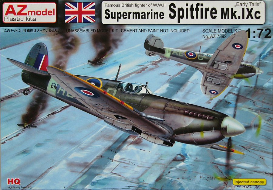 1/72 Supermarine Spitfire Mk.IXc 'Early Tails'