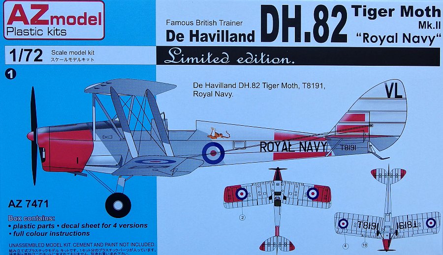 1/72 DH.82 Tiger Moth Mk.II (Royal Navy)