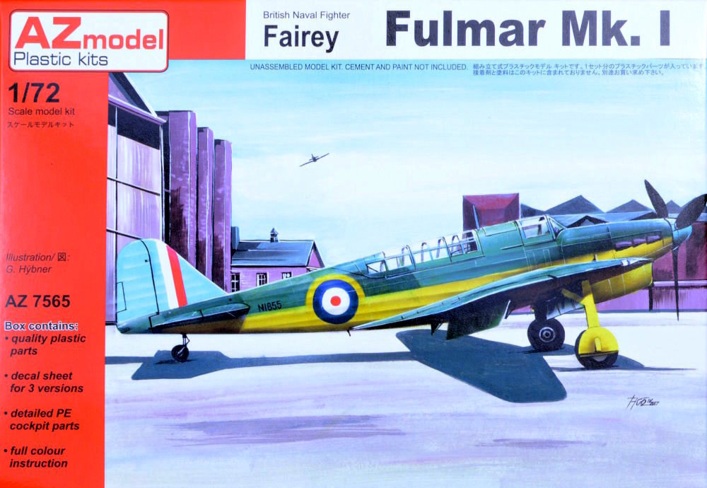 1/72 Fairey Fulmar Mk.I (3x camo)