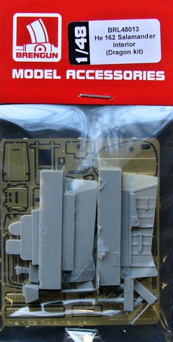 1/48 He 162 Salamander interior set (DRAG)