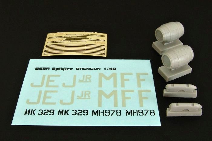 1/48 Beer Spitfire Mk.IX - Conversion set & decals