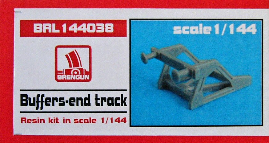 1/144 Buffers-end track (resin kit)