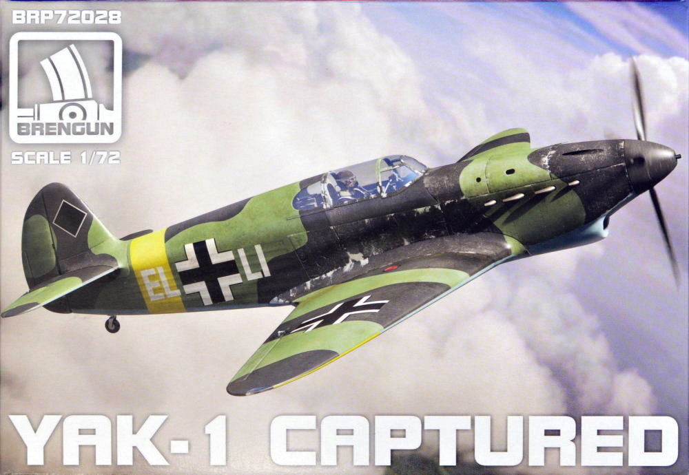 1/72 Yakovlev Yak-1 captured (plastic kit)