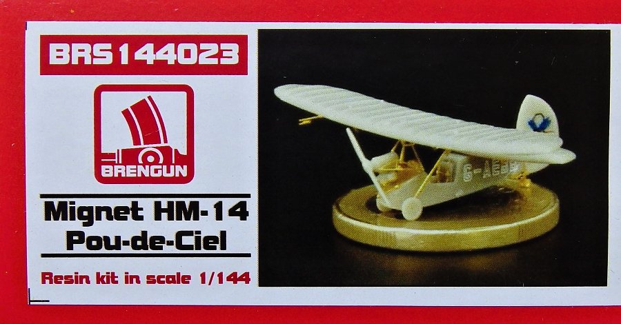 1/144 Mignet HM-14 Pou-de-Ciel (resin kit)