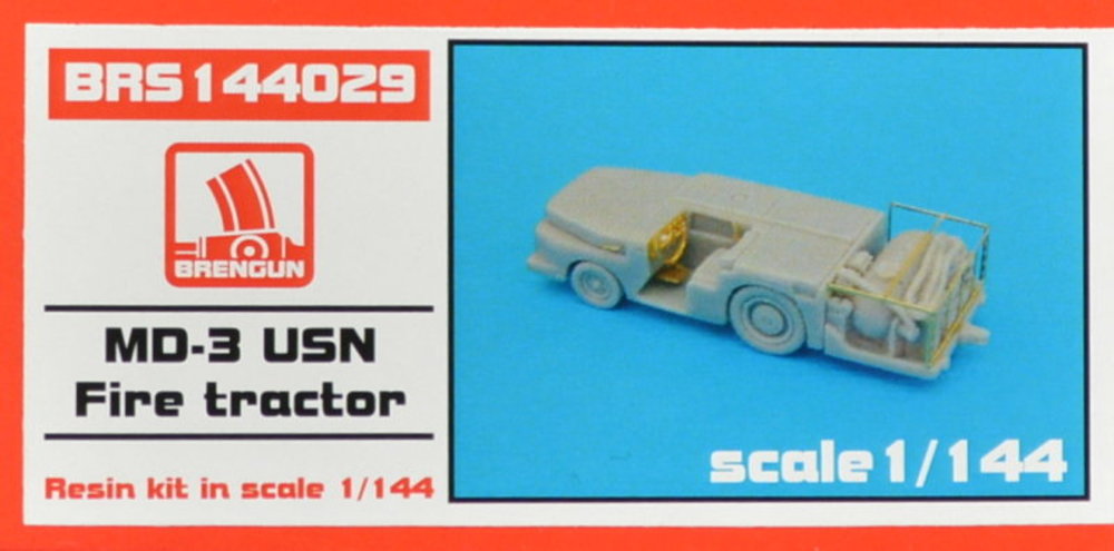 1/144 MD-3 USN Fire tractor small (resin kit)