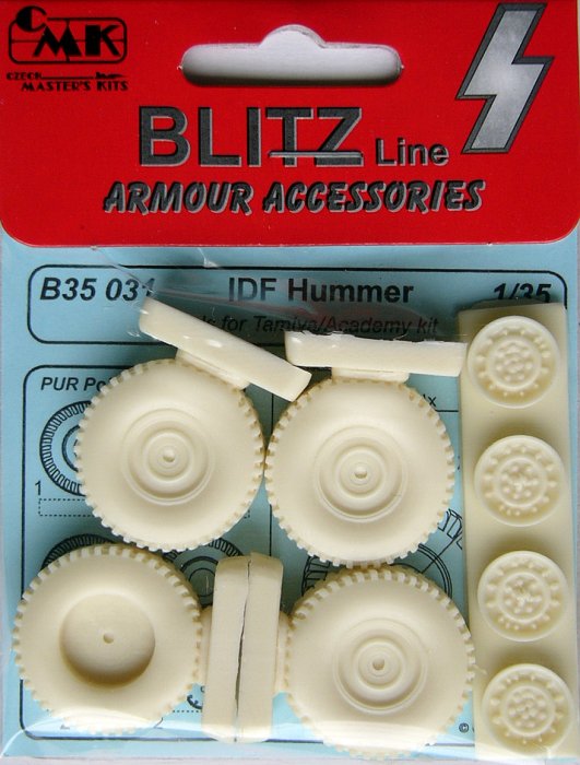 1/35 IDF Hummer - wheels (TAM/ACAD)