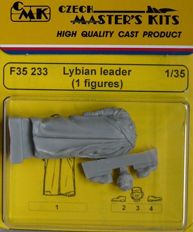 1/35 Lybian leader (1 figure)