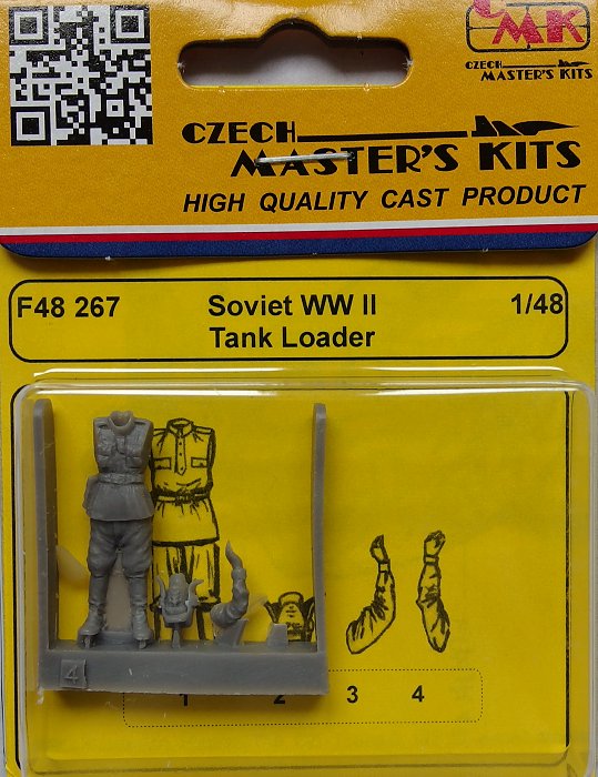 1/48 Soviet WWII Tank Loader (1 fig.)