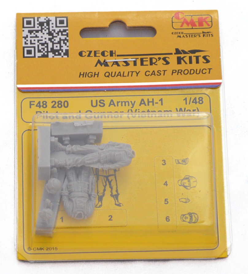 1/48 US Army AH-1 Pilot & Gunner Vietnam (2 fig.)