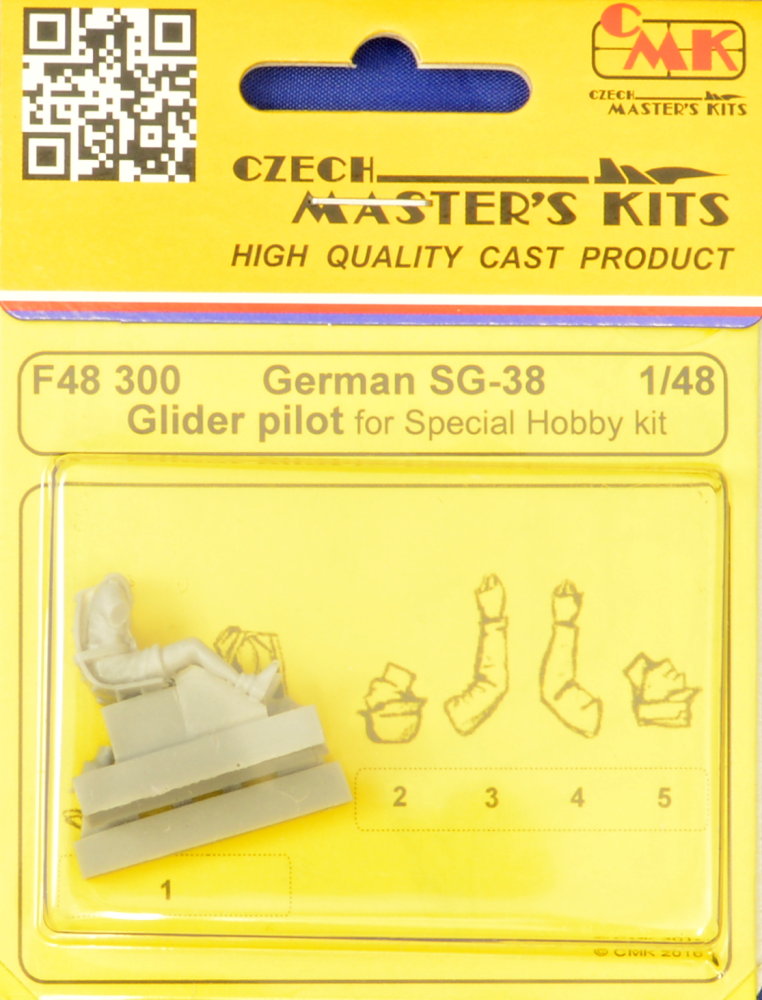 1/48 German SG-38 Glider Pilot (1 fig.)