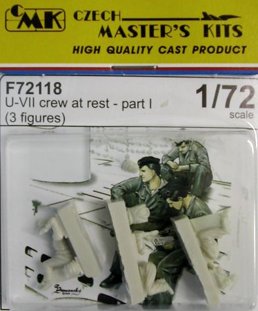 1/72 U-VII crew at rest - part I. (3fig.)