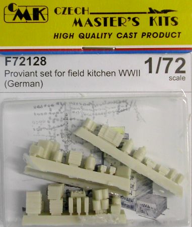 1/72 Proviant set for filed kitchen WWII