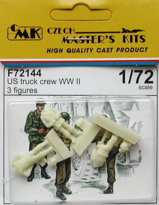 1/72 US truck crew WWII