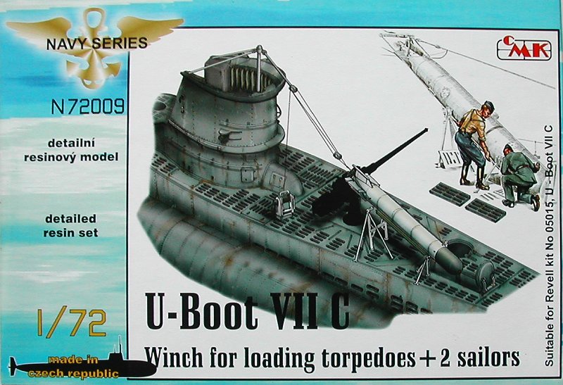 1/72 U-Boot VIIC Winch for loading torpedoes