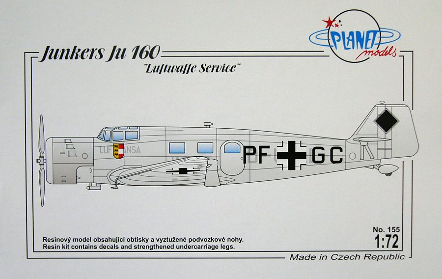 1/72 Junkers Ju 160 'Luftwaffe Service'