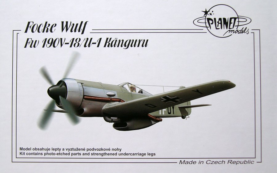 1/48 Focke Wulf Fw 190V-118/U-1 'Känguru'