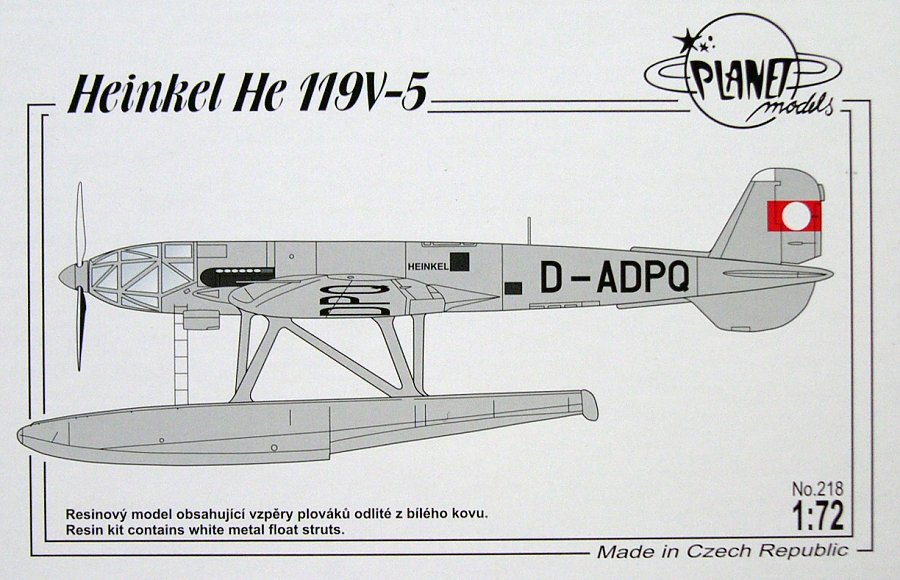 1/72 Heinkel He 119V-5