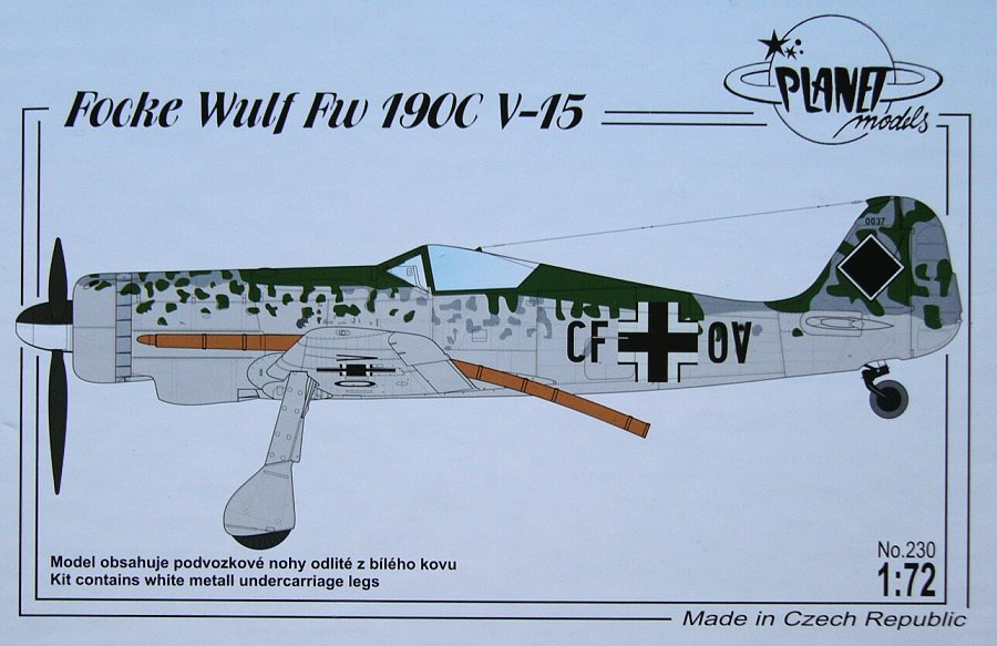 1/72 Focke Wulf Fw 190C V-15