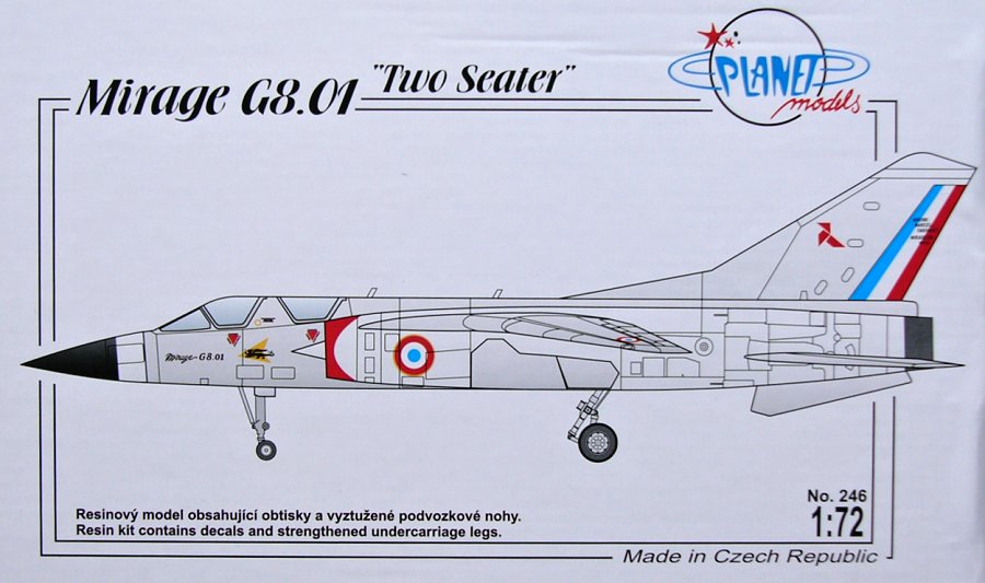 1/72 Mirage G8.01 'Two Seater'