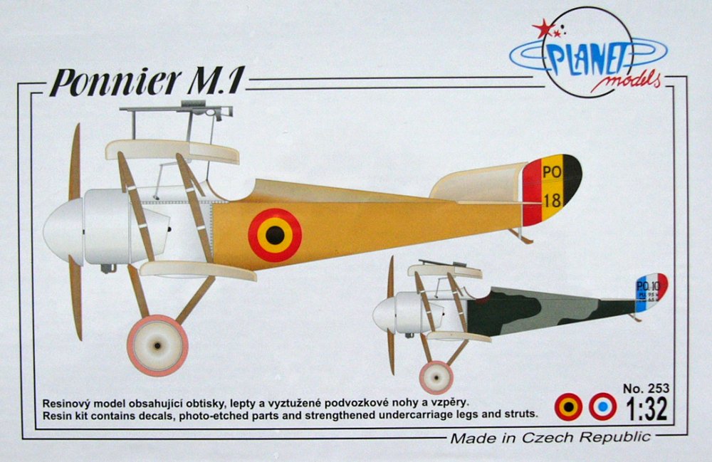 1/32 Ponnier M.1 (2x camo versions)