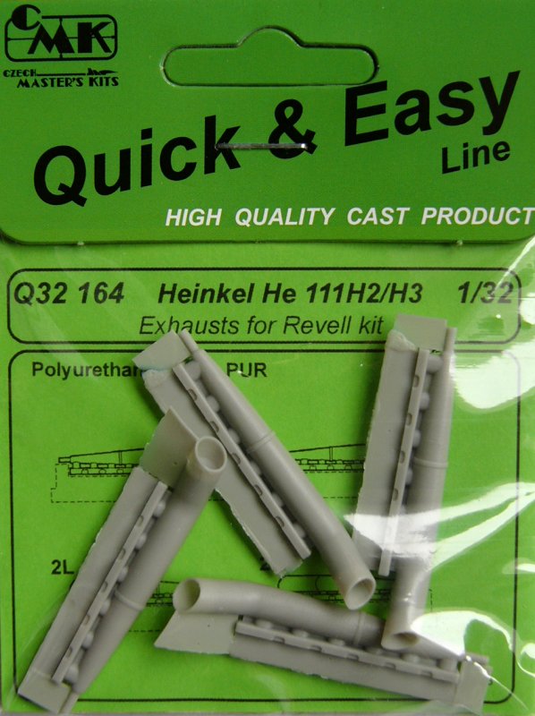 1/32 Heinkel He 111H2/H3 - Exhausts (REV)