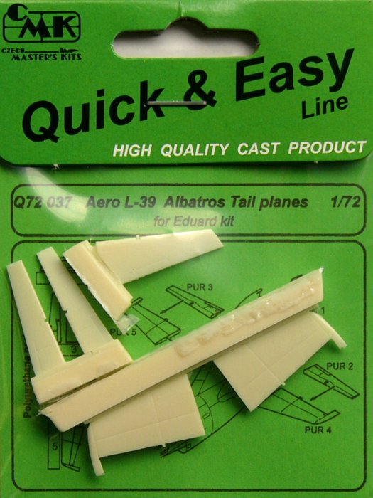 1/72 Aero L-39 Albatros - Contr.Surfaces Set (EDU)