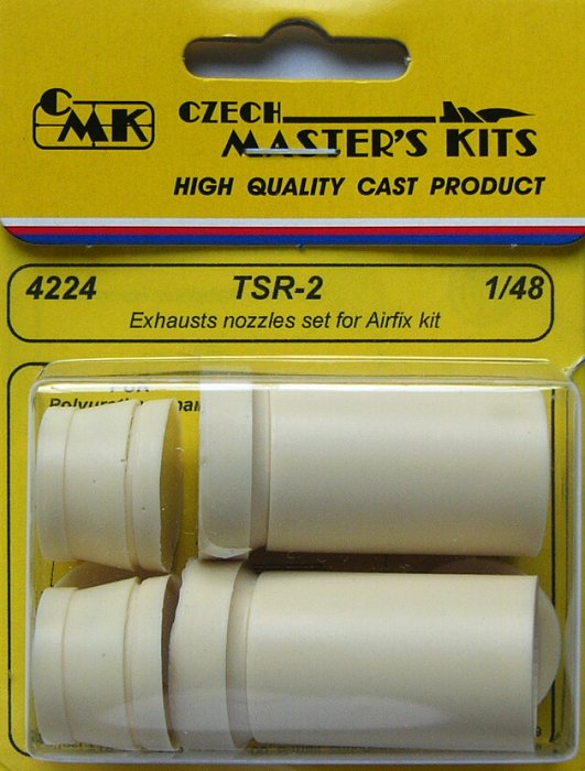 1/48 TSR-2  Exhausts nozzles set (AIRFIX)