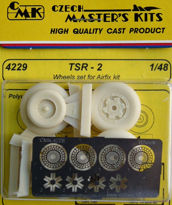 1/48 TSR-2  Wheels set  (AIRFIX)