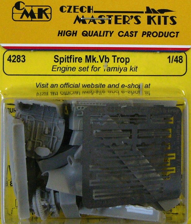 1/48 Spitfire Mk.Vb Trop - Engine set (TAM)