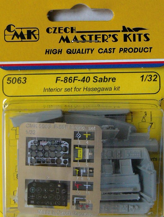 1/32 F-86F-40 Sabre - Interior Set (HAS)