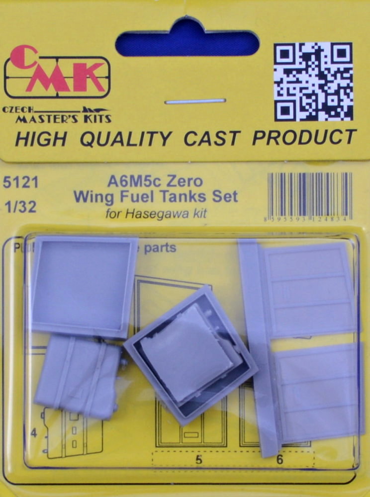 1/32 A6M5c Zero Wing Fuel Set (HAS)